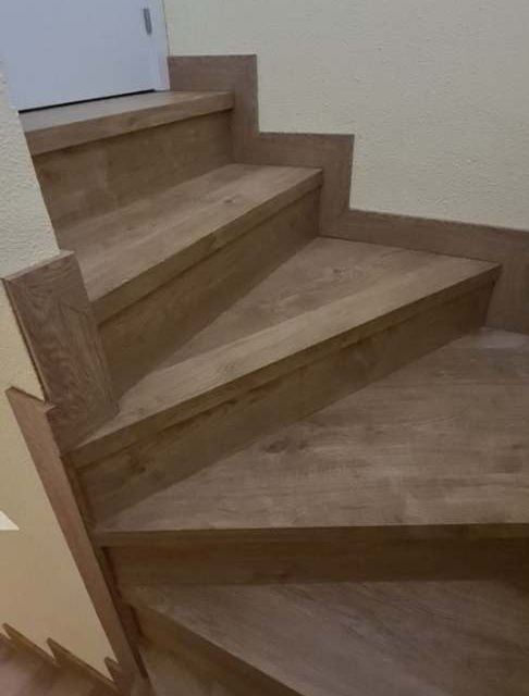 escalera curva